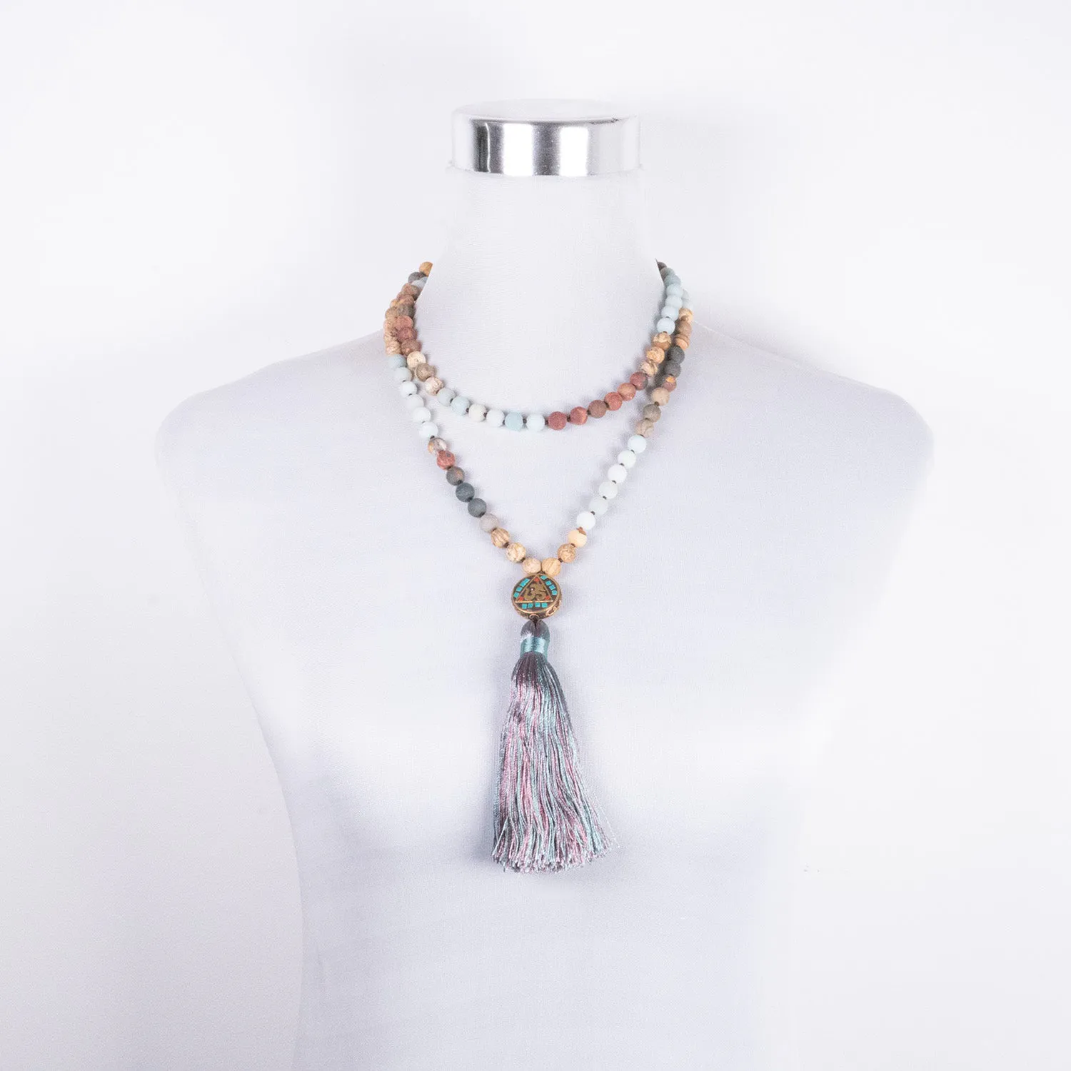 Collar de Intención en Piedras Naturales