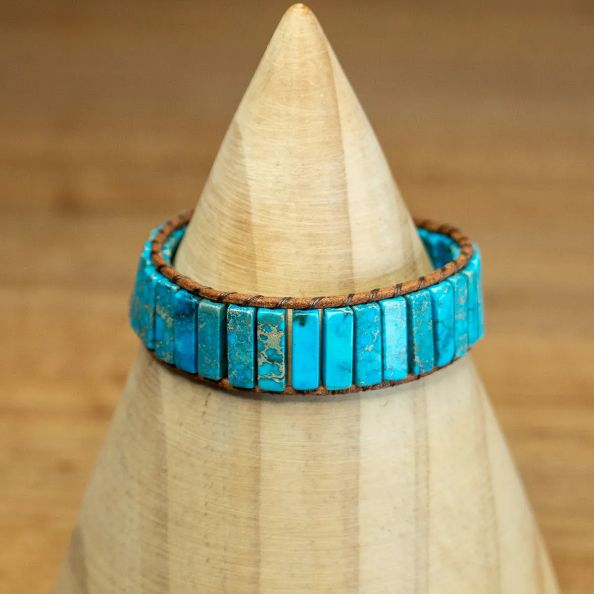 Pulsera de Jaspe y Turquesa