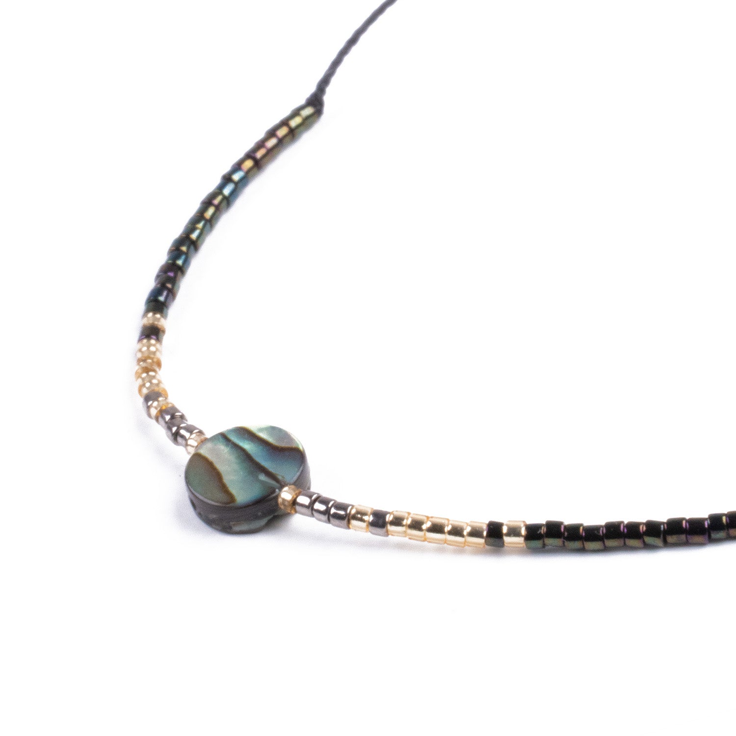 Pulsera de Nácar y Mostacillas