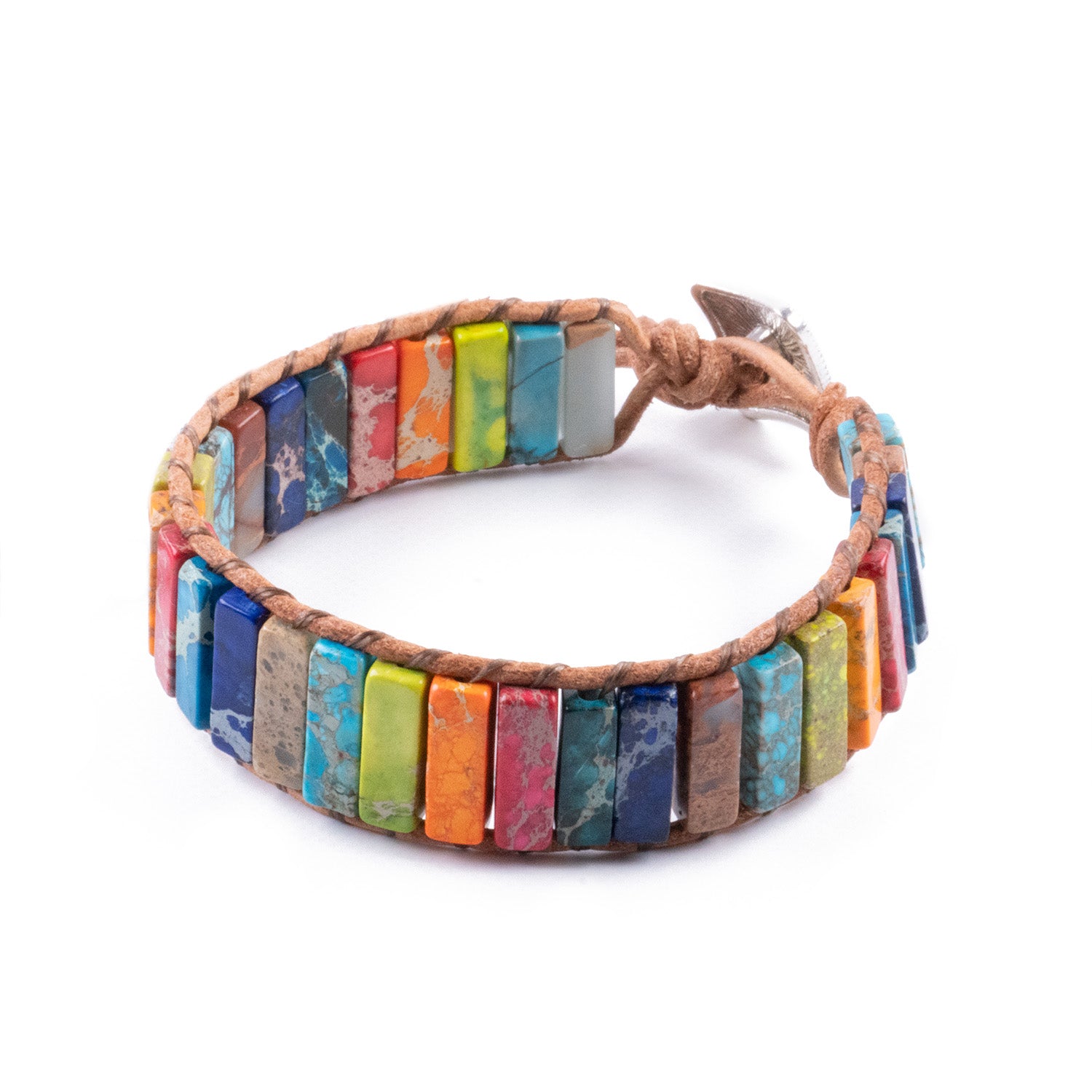Pulsera de Jaspe Multicolor