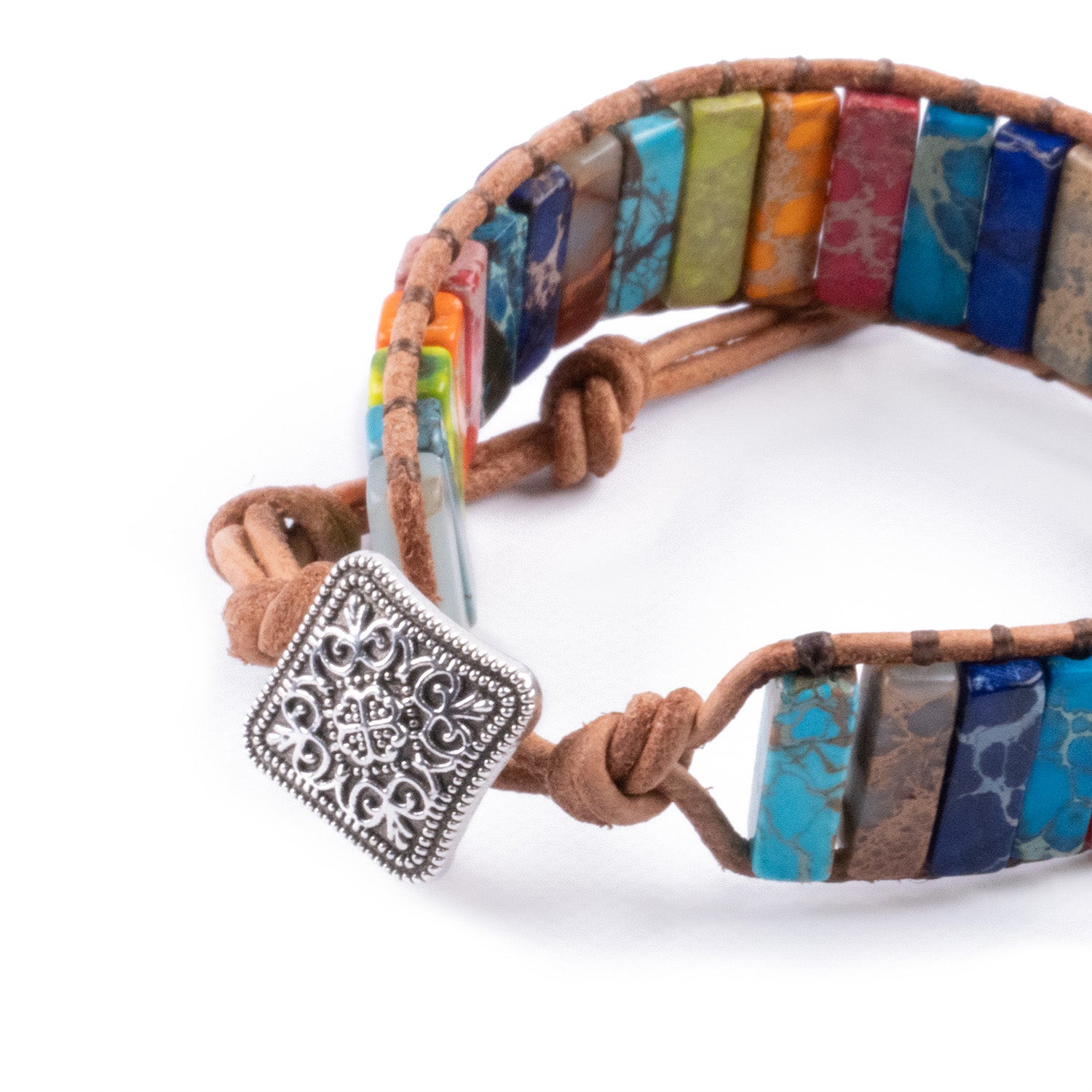 Pulsera de Jaspe Multicolor