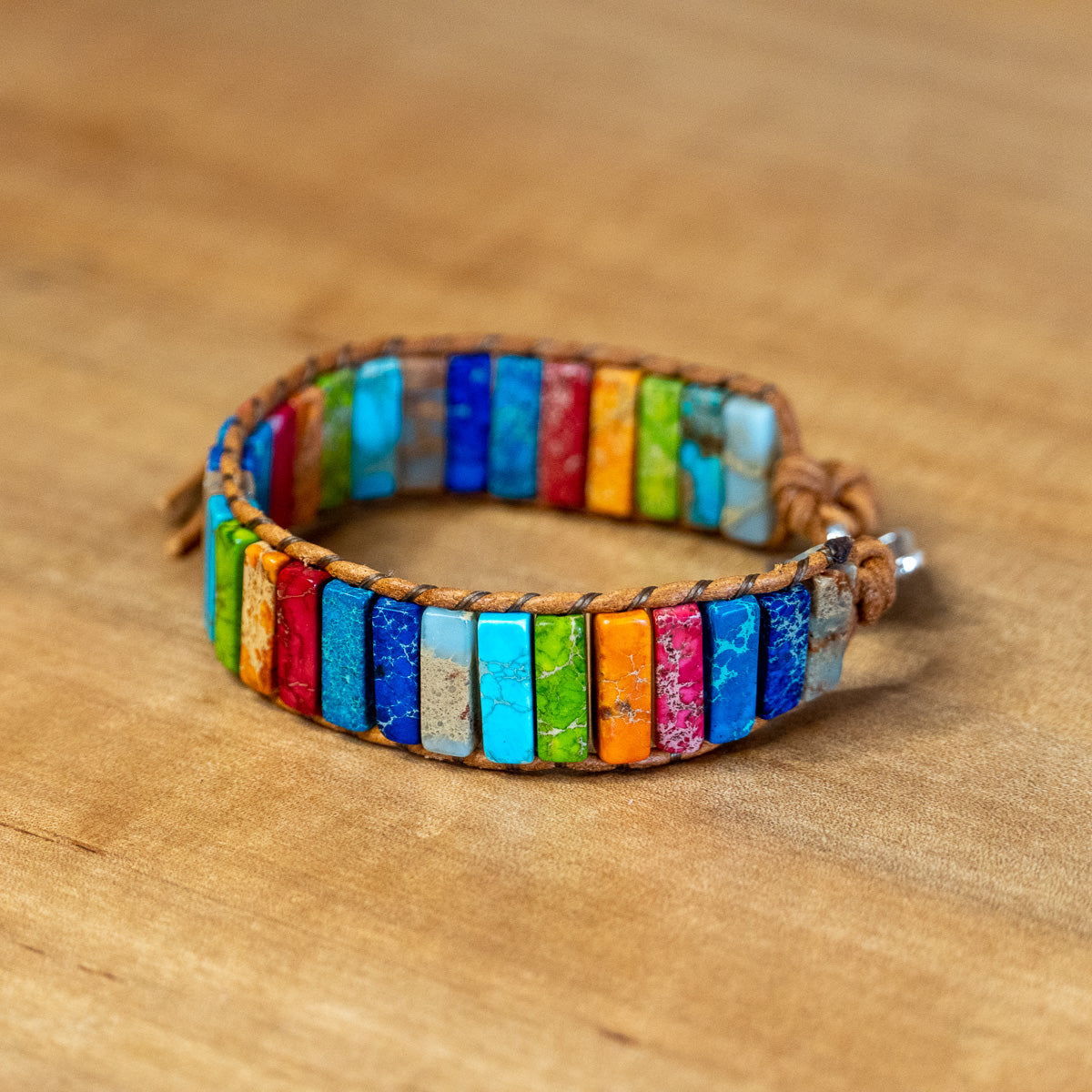 Pulsera de Jaspe Multicolor