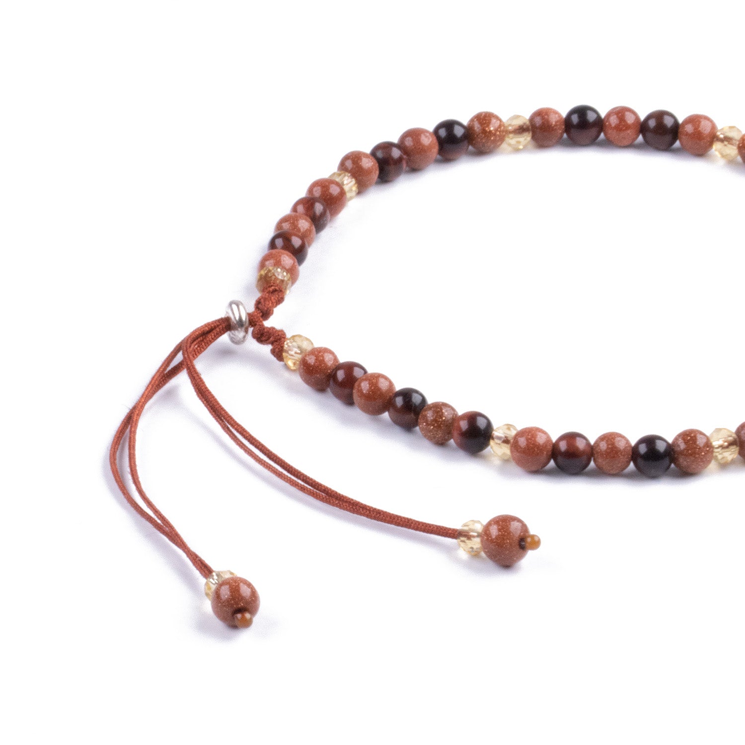 Pulsera Minimalista de Ojo de Tigre