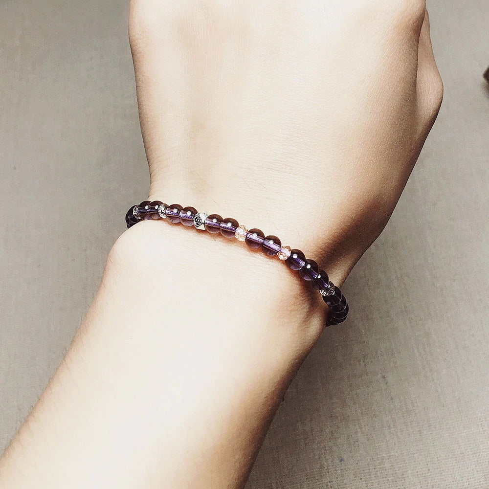 Pulsera Minimalista de Amatista