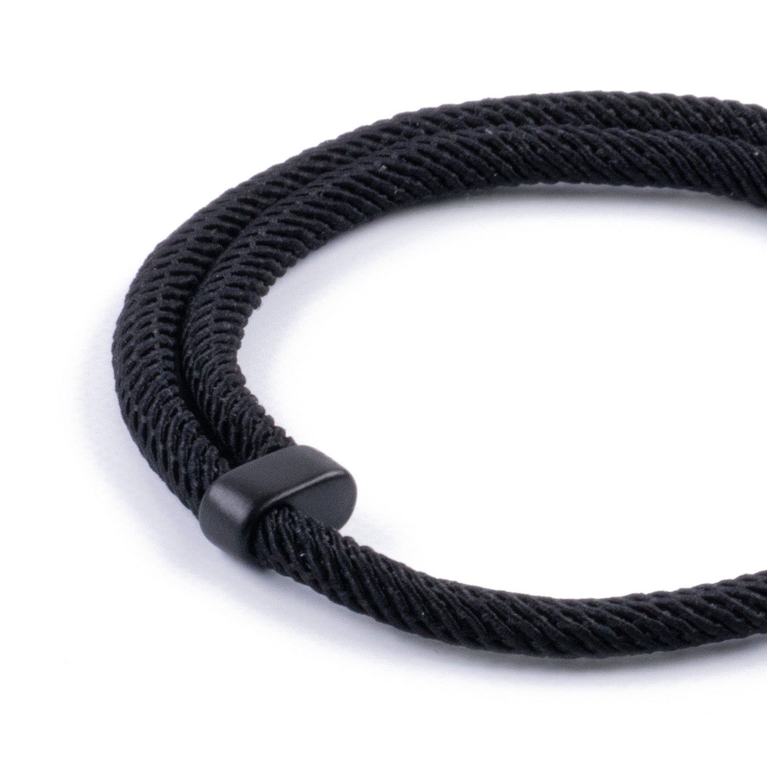 Pulsera Minimalista en Cuerda Negra