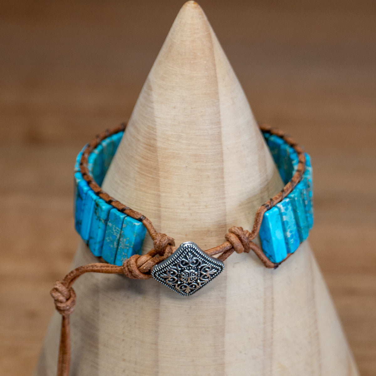 Pulsera de Jaspe y Turquesa